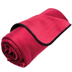 Liberator Fascinator Travel Throw Velvish-Merlot