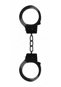 Ouch Beginners Handcuffs Metal Black