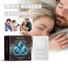 North Moon Latex Rubber Condom, Ultra Thin Moisturizing Vitality Hyaluronic Acid Thread Type Adult th Care Products